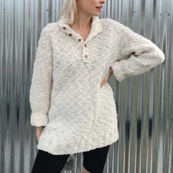 Vintage 1980s l. Magnin Wool Blend Knit Sweater - Picture 1 of 8